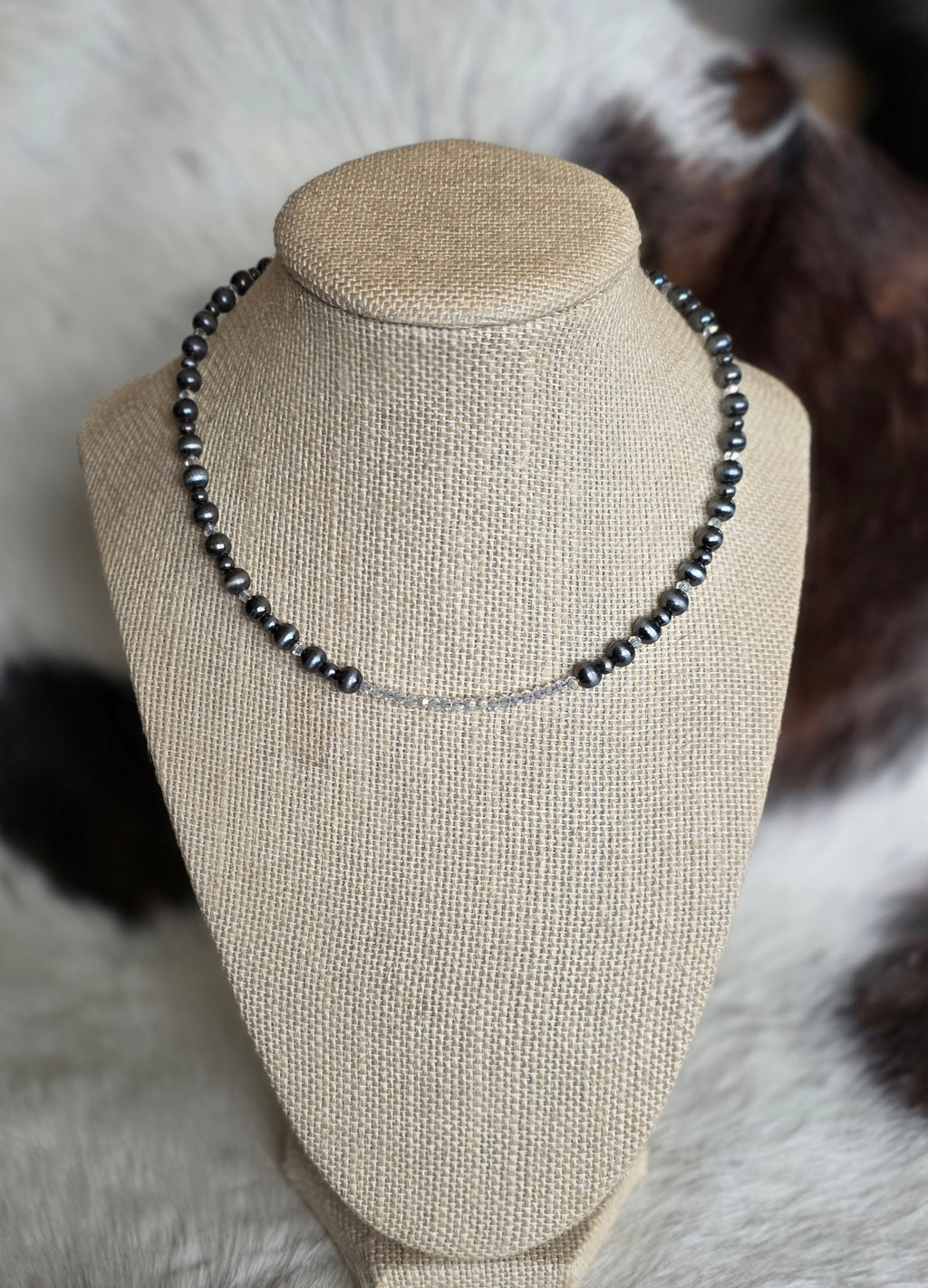 White Crystal Choker