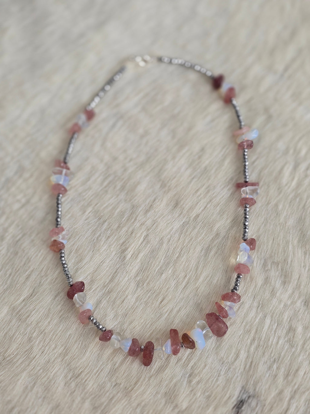 Quartz & Opal Necklace