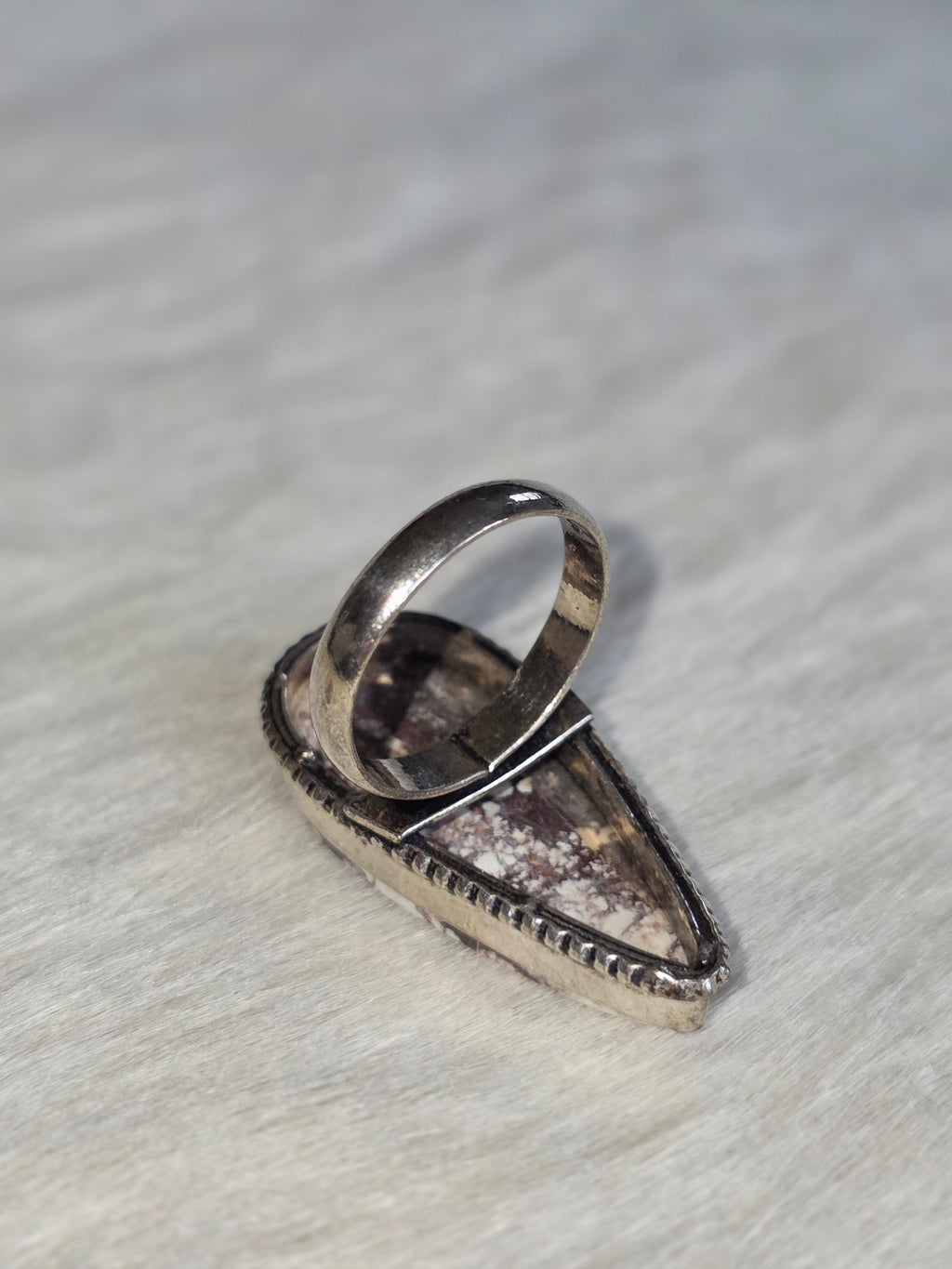 Sterling Howlite Ring