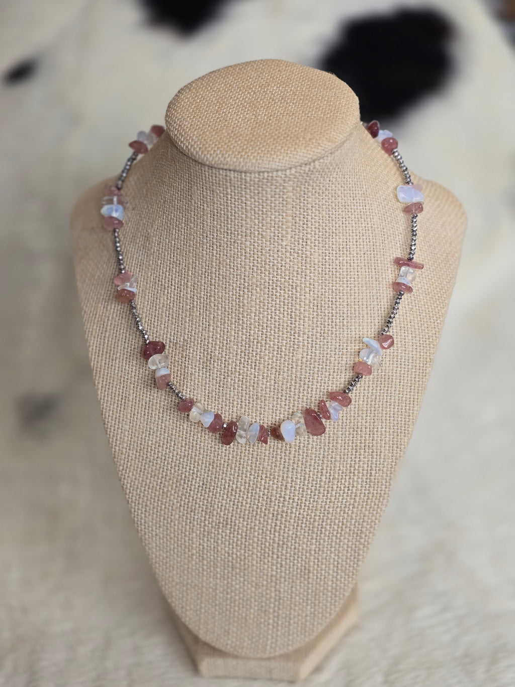 Quartz & Opal Necklace