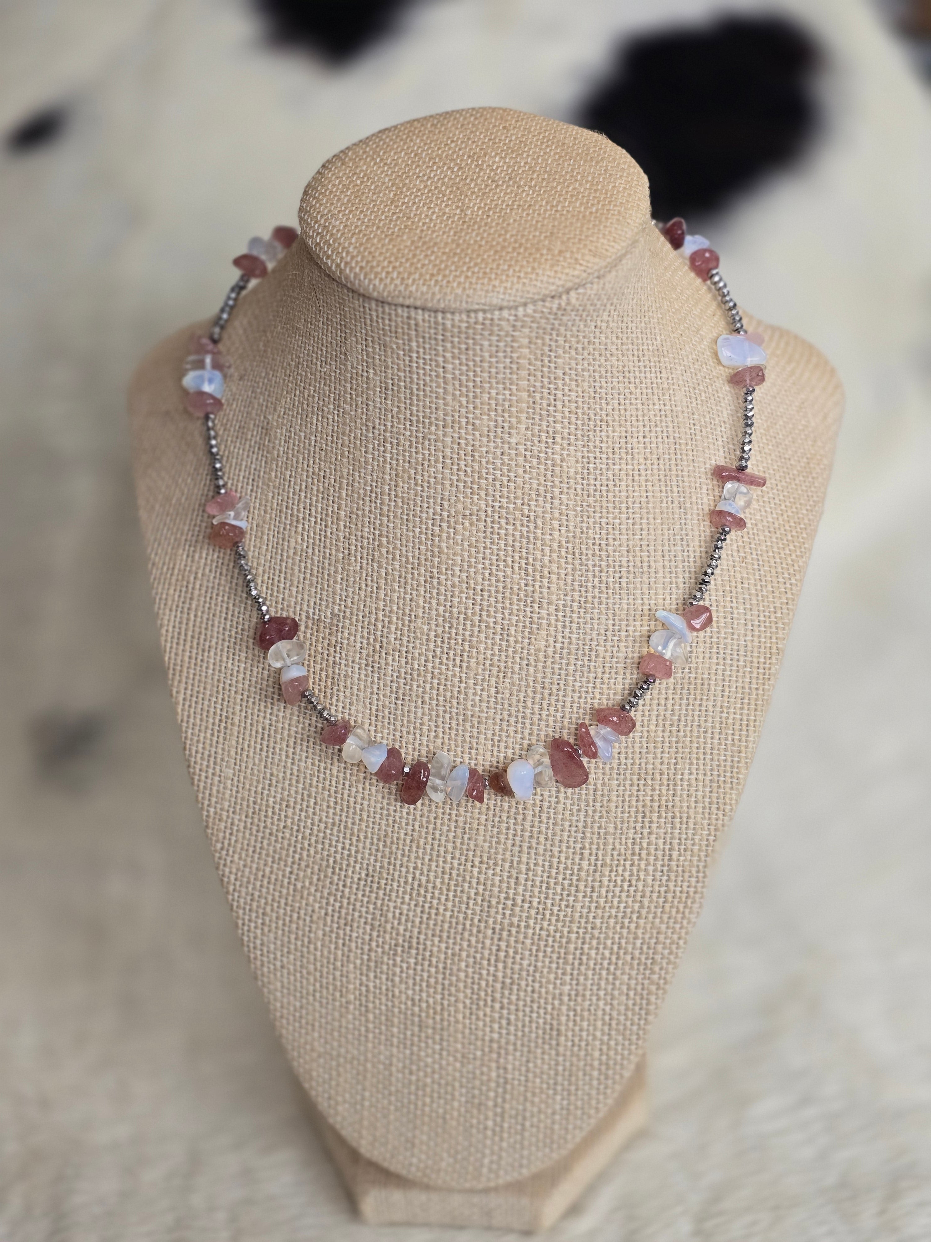 Quartz & Opal Necklace