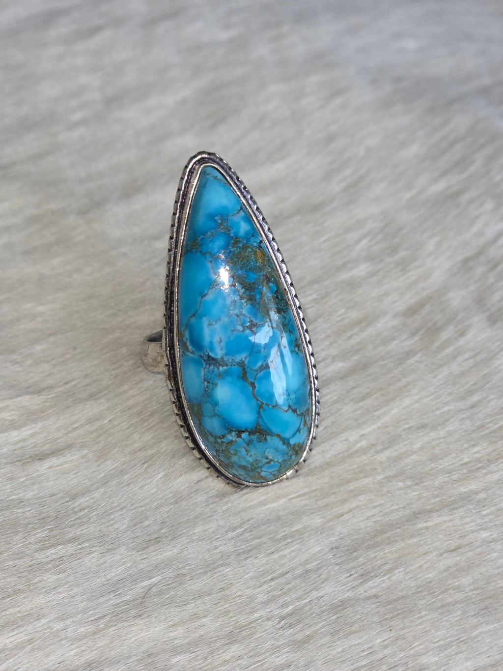 Howlite Sterling Ring