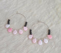 Pink Conch Hoops