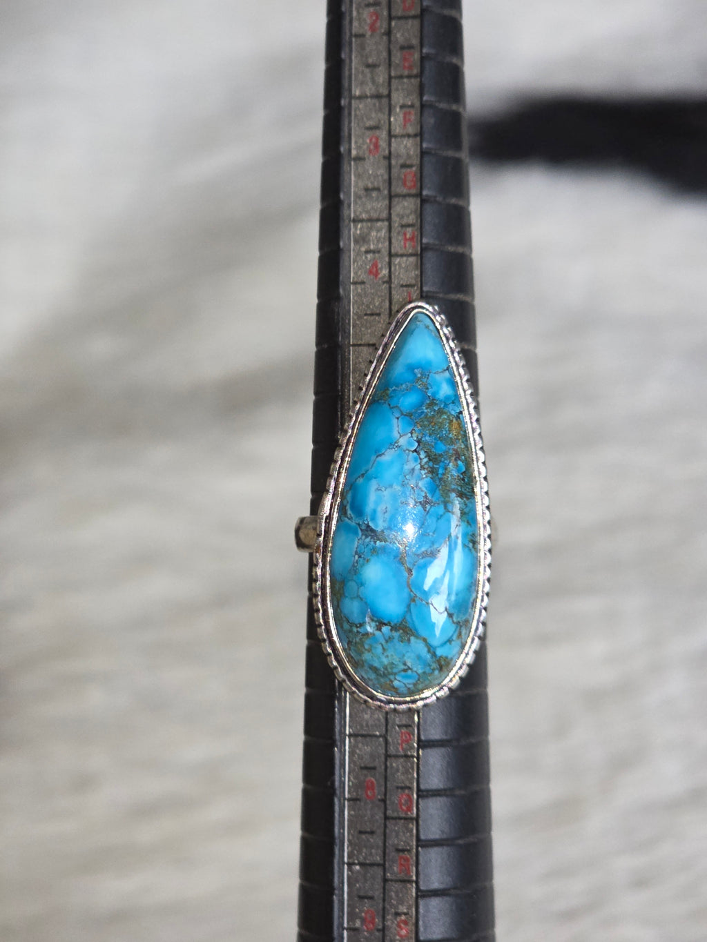 Howlite Sterling Ring