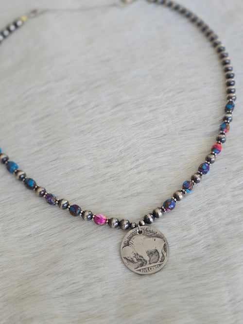 Buffalo Nickel Necklace
